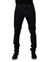 Dolce & Gabbana Black Cotton Stretch Men Skinny Denim Jeans -   -  Dolce & Gabbana.